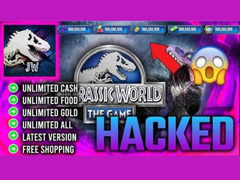Đặc Điểm Nổi Bật Của Jurassic World Mod Apk