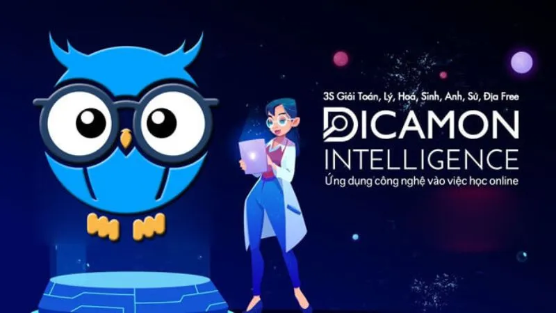 Dicamon Bao Phủ Toàn Bộ Các Môn Học Từ Lớp 1 Đến 12