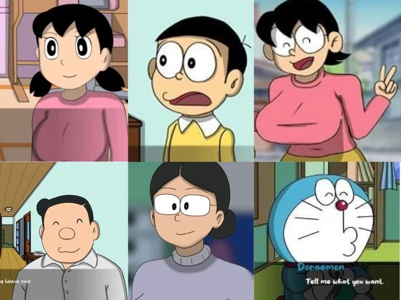 Điều khiển nhiều nhân vật khác trong Doraemon X APK Tiếng Việt