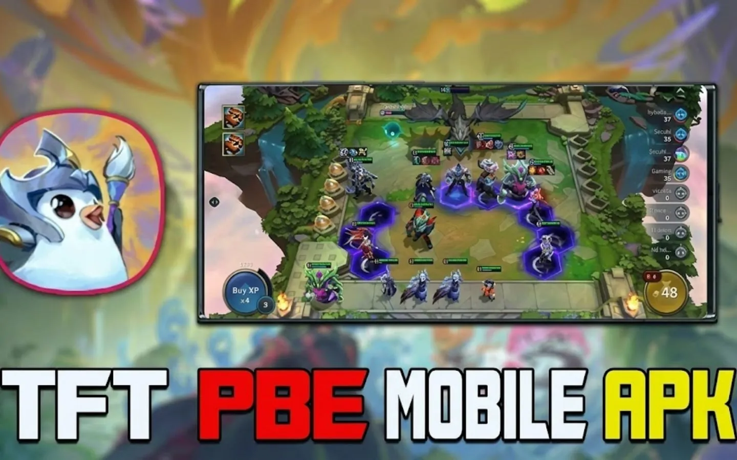 Gameplay của TFT PBE Mobile Gameplay của TFT PBE Mobile
