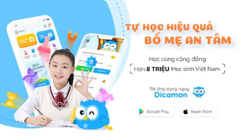 Hỏi Đáp Cùng Cộng Đồng Học Tập Tại App Dicamon