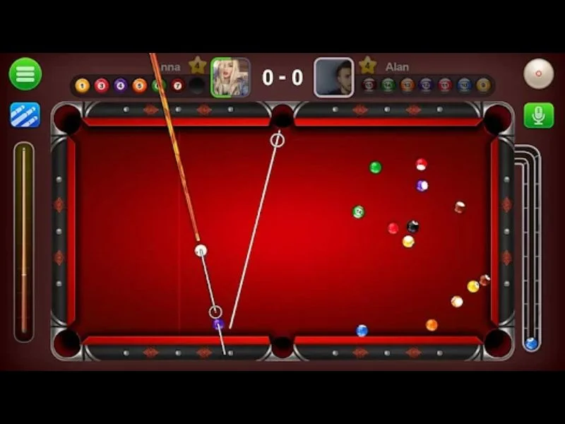 Lối chơi đơn giản nhưng đòi hỏi kỹ năng trong 8 Ball Pool Apk