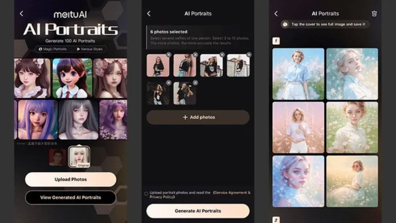 Công nghệ AI Art biến hình ảnh thành tranh vẽ trong meitu mod apk premium unlocked Công nghệ AI Art biến hình ảnh thành tranh vẽ trong meitu mod apk premium unlocked