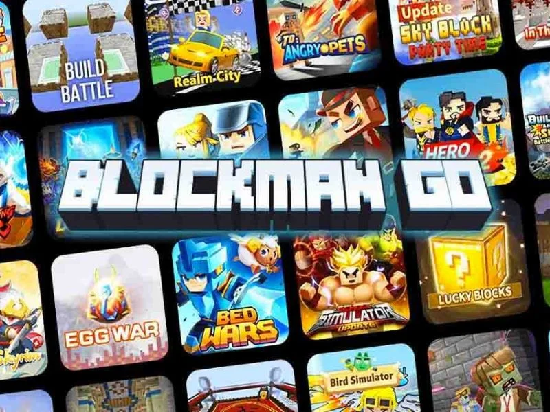 Mini game đa dạng trong Hack Blockman Go Apk