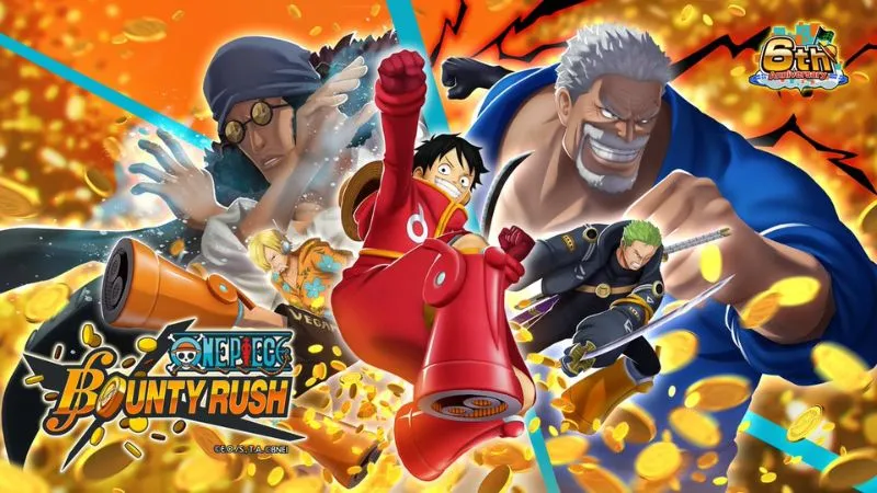 Giới thiệu One Piece Bounty Rush v91000 cuộc chiến cướp cờ 4vs4 kịch tính trên Android.