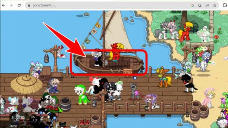 Mẫu thiết kế đảo cá nhân độc đáo sau khi thực hiện pony town download.